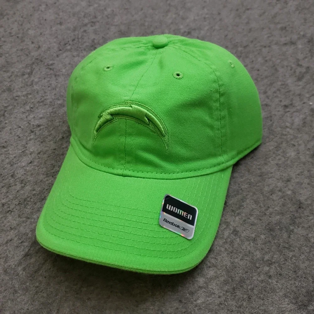 NEW San Diego Chargers Hat Cap Womens Green Strap‎ Back NFL Football Logo Reebok